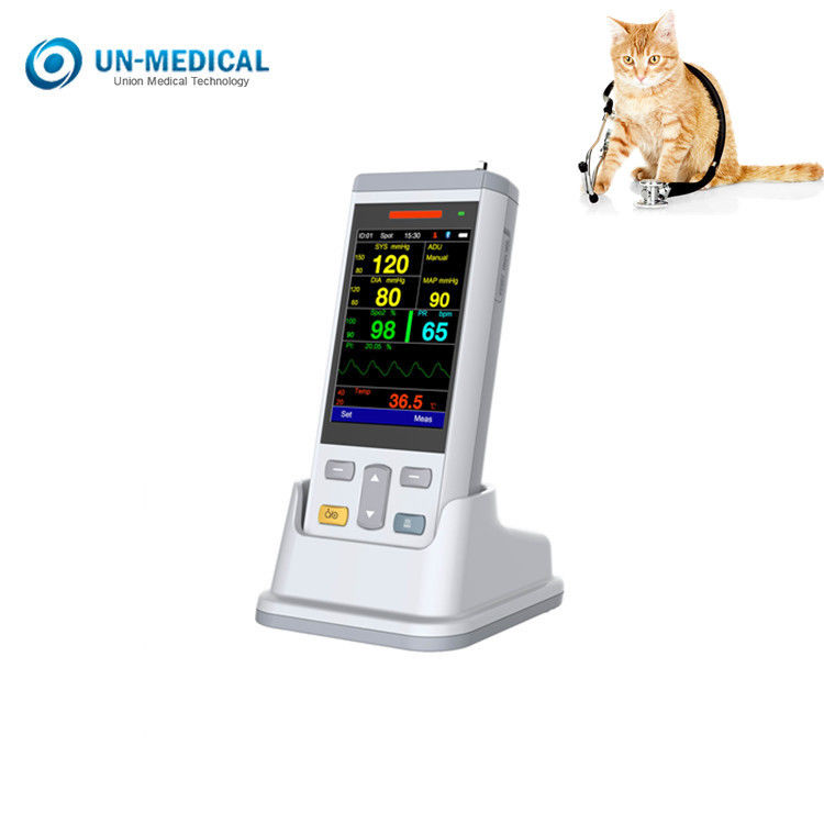CE ISO 320X480 Veterinary Medical Equipment Veterinary Multiparameter Monitor