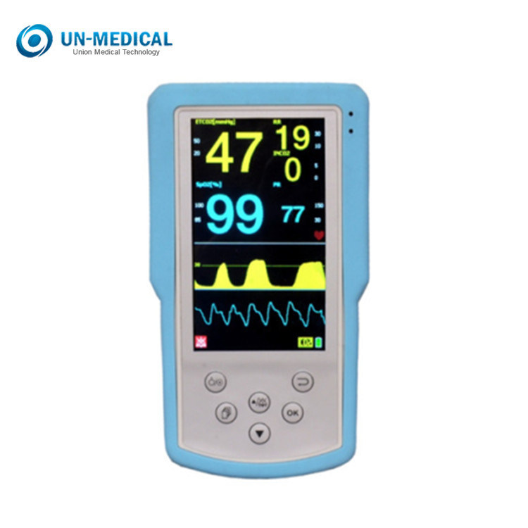 Respiratory Rate ETCO2 Monitoring Devices handheld spo2 etco2 monitor