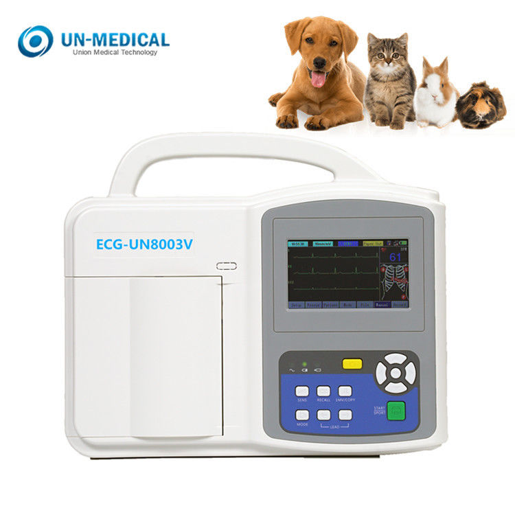 Multi-Channel Best 12 Leads Veterinary ECG Monitor with Interpretation UN8003V