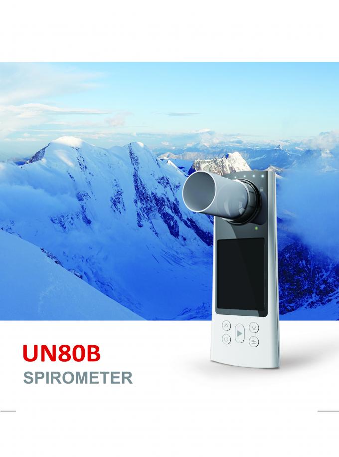 2.8inch LCD Digital Peak Flow Meter PC Bluetooth Lung Spirometer